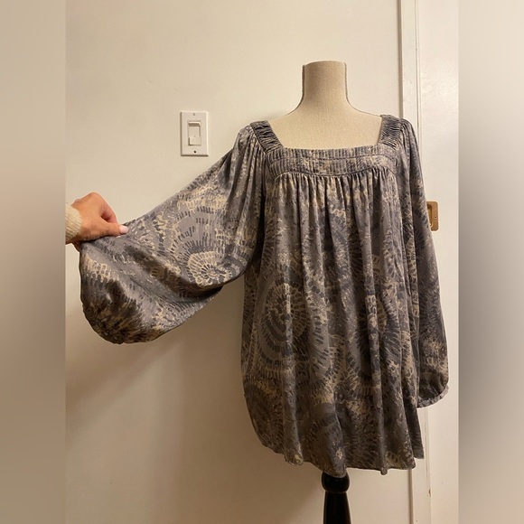 Truly by Part Two Blouse Silk LARGE - Picture 5 of 7